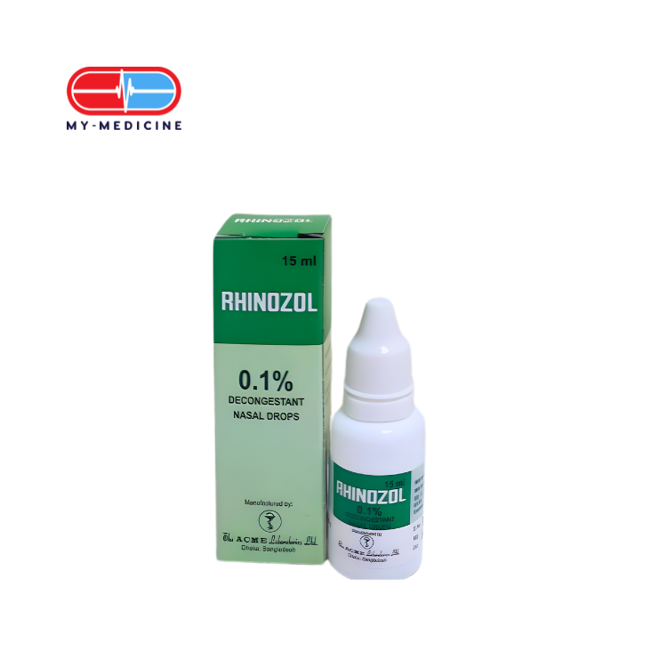 Rhinozol Nasal Drops 0.1% (Adult)