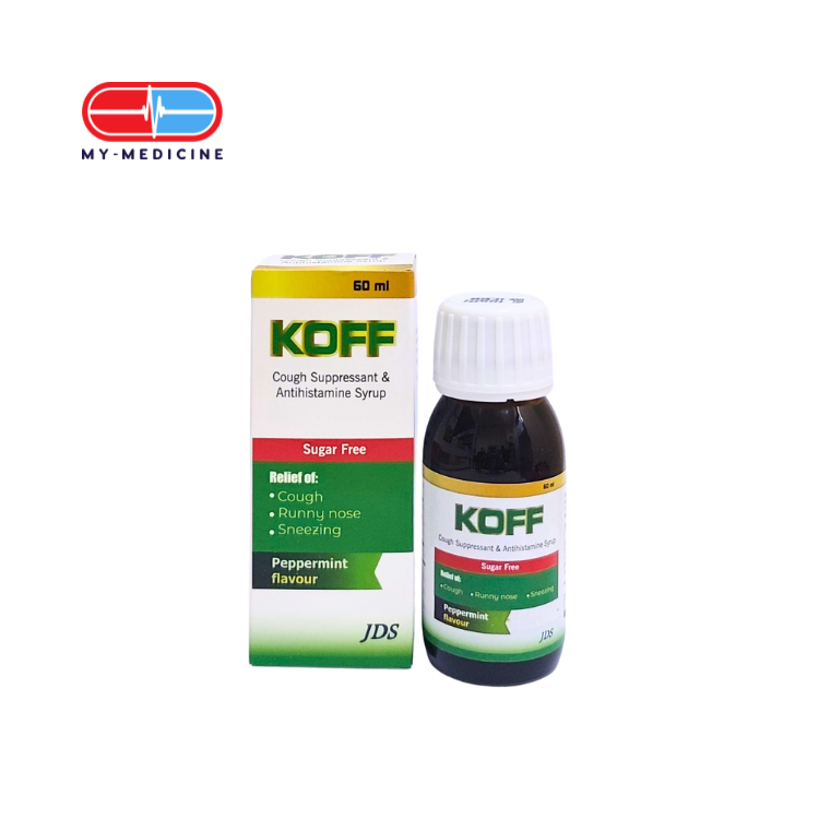 Koff Cough Suppressant Antihistamine Syrup 100ml